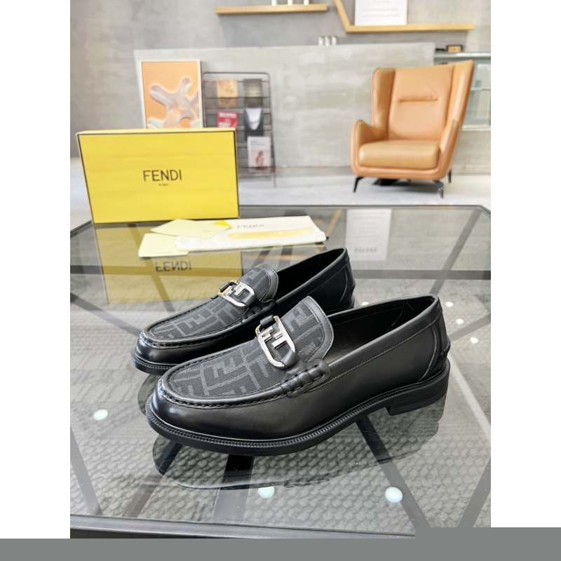 F**di leather shoes